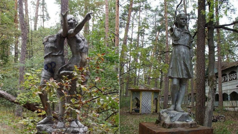Illustration for article titled A Creepy Tour of Russia's Decrepit Abandoned Summer Camps